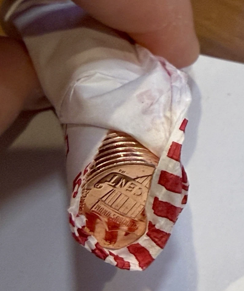 2025-D Single Penny From GEM BU OBW 1c Roll ~  1 BU Red Coin ~ 1 Free With 10! - Image 4 of 4