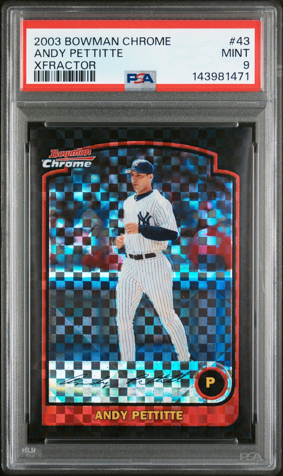 Andy Pettitte #43 2000 Topps Subway Series Baseball