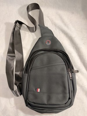 Westend Urban Grey Crossbody Slingbag Travel Daypack for Women or Men