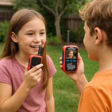 Kids Video Walkie Talkies 2-Pack Rechargeable Ages 3