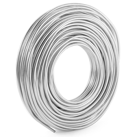Yoosso Basteldraht 1Mm X 50M Draht Zum Basteln Schmuckdraht Aluminiumdraht | Sil