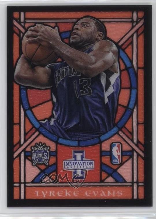 2012-13 Panini Innovation Stained Glass Tyreke Evans #76 0r5a