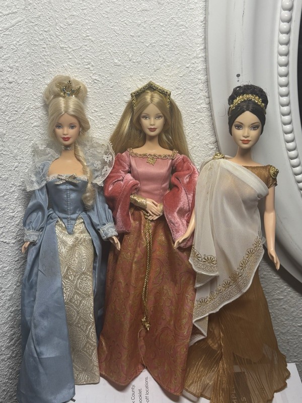 Barbie Dolls of the World, Princess, Danish Court, England, Ancient Greece