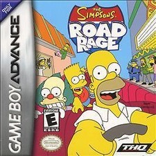 The Simpsons Road Rage LOOSE, CARTRIDGE ONLY