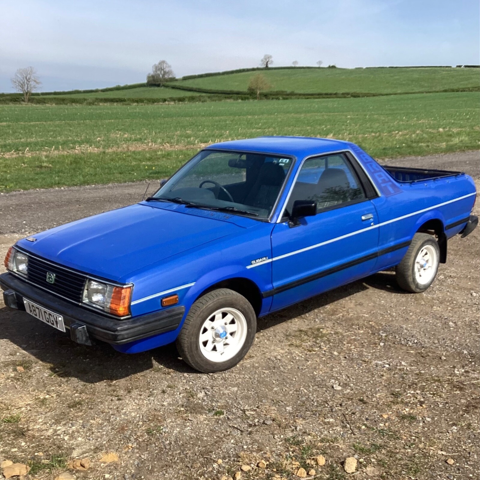 Image 1 - Subaru Brat 1983 4WD MV pick up truck 1 OWNER barn find classic van car project