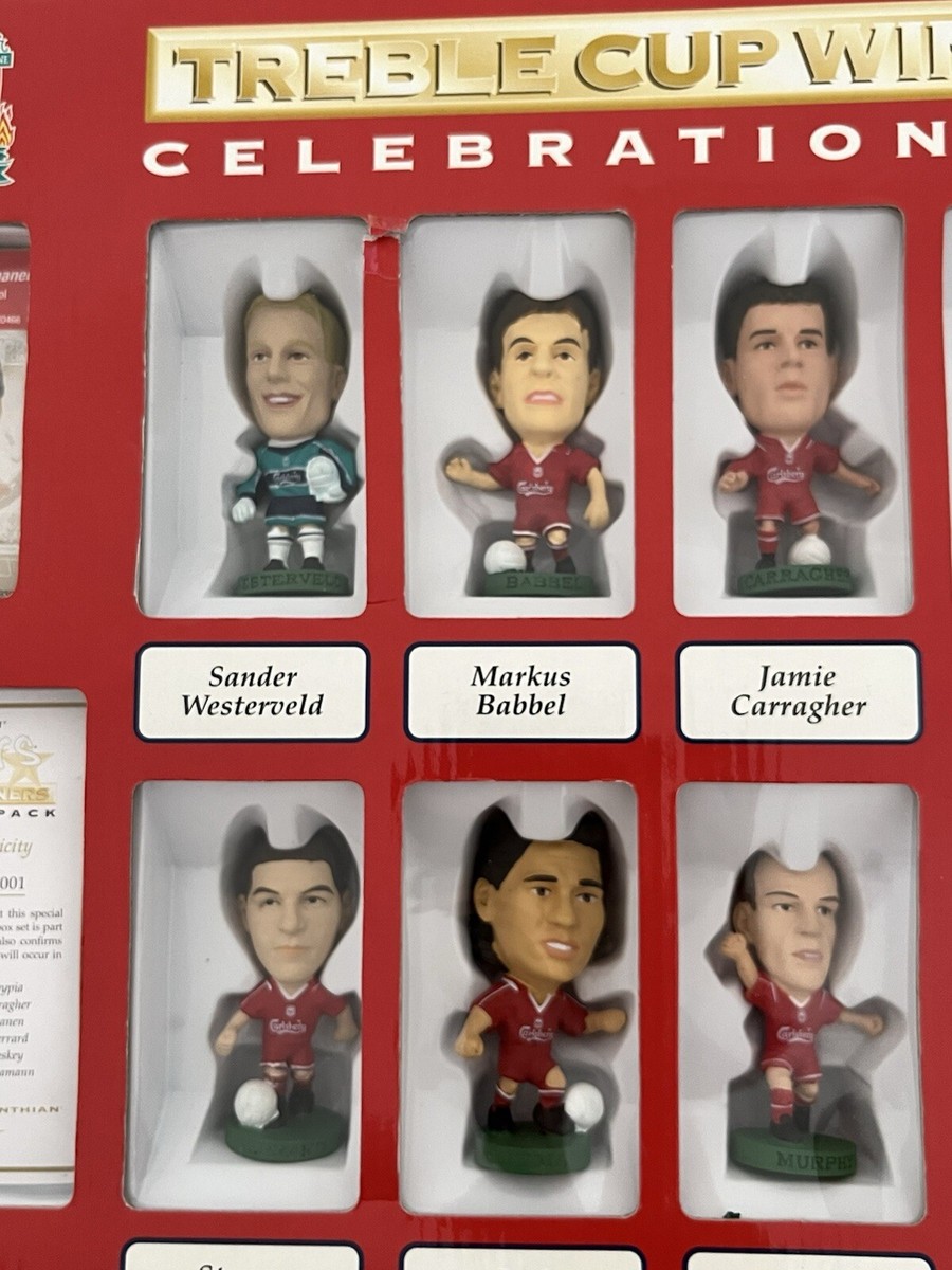 Liverpool FC Corinthian ProStars Treble Winners 00/01 Celebration