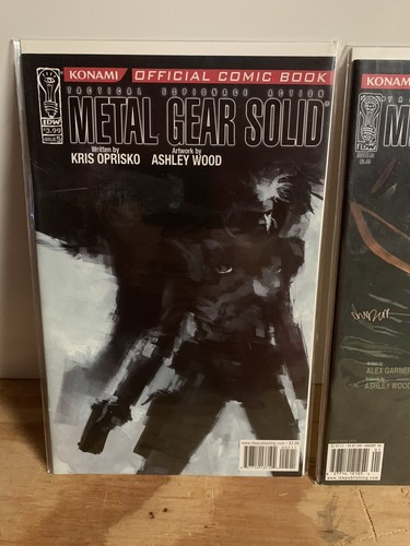 Metal Gear Solid #5 Sons Of Liberty Issue 4 - Comics -2004 -KONAMI - Ashley Wood - Bild 2 von 3