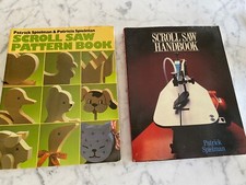 Vintage paperback book: Scroll Saw Patterns and Handbook Patrick Spielman 1986