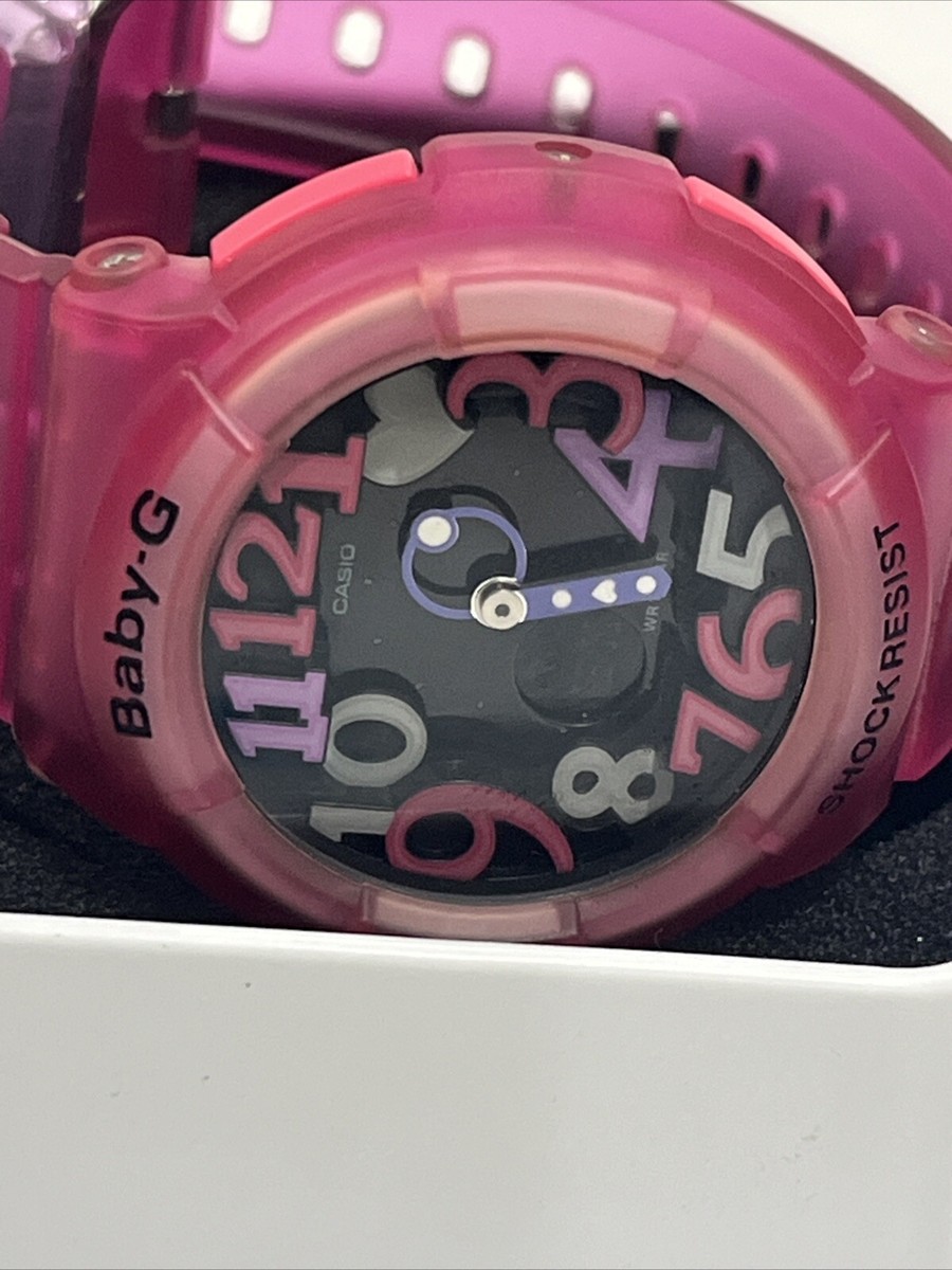 CASIO Baby-G 5194 BGA-131 Water Resist 10bar Stainbless Steel Pink 