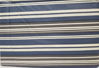 Peva Vinyl Tablecloth w/Flannel Back, 70''Round(4-6 people) MULTICOLOR STRIPES,GC