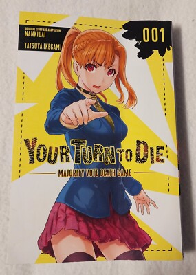 Your Turn to Die Manga Majority Vote Death Game Vol 1 Nankidai Tatsuya Ikegami