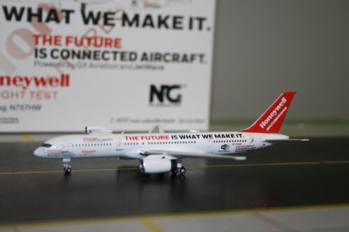 NG Models 1:400 Honeywell Boeing 757-200 N757HW (53181) Die-Cast Model Plane - Picture 6 of 8