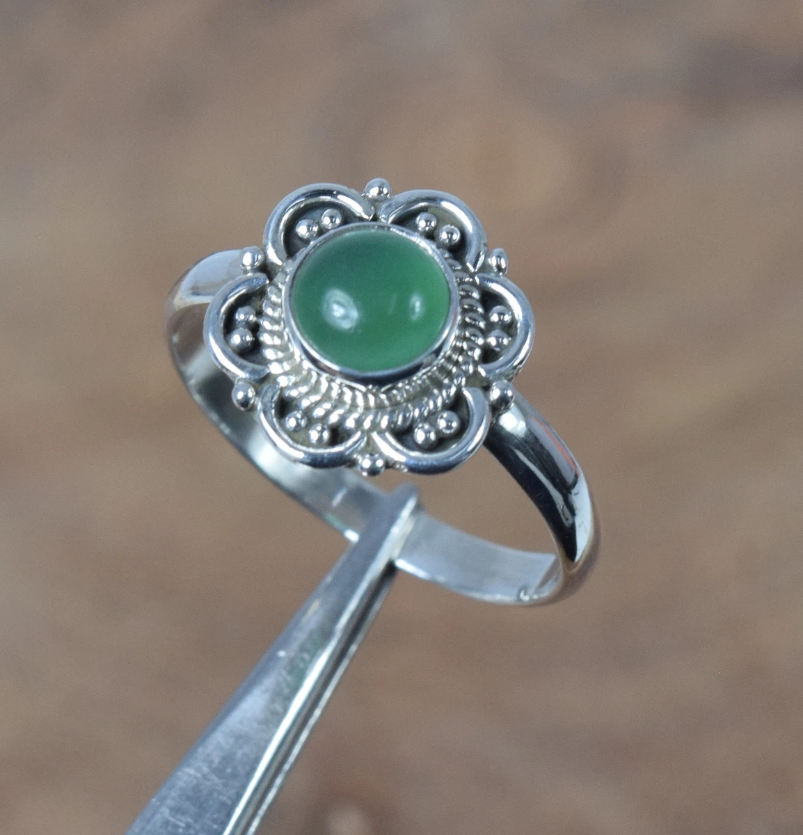 One stone shop silver rings