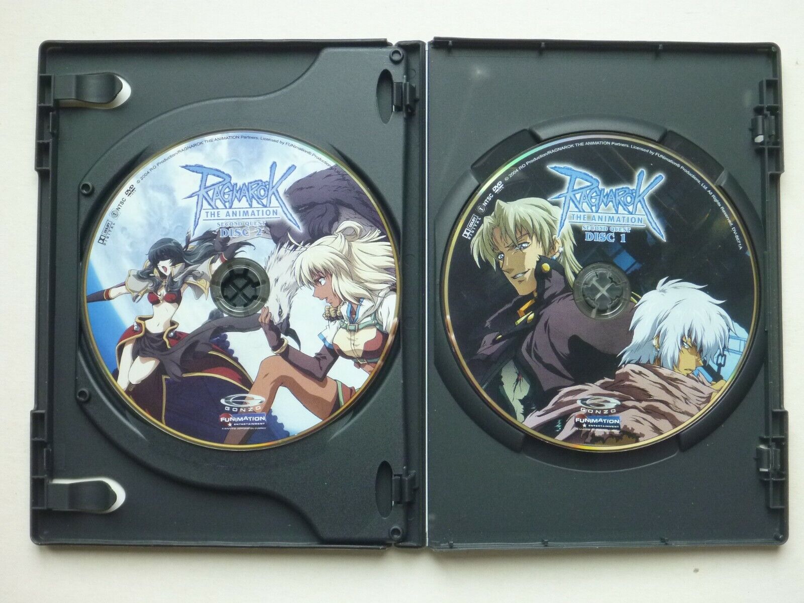 RAGNAROK: The Animation - First Second & Third Quest (DVD, 2 Disc Sets)  Anime 704400086717