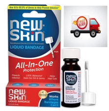 New Skin Liquid Bandage for Cuts and Minor Scrapes, 0.3 Ounce free shipping