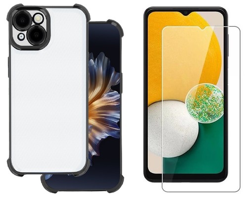 Coque Housse Bordure Coloré + Verre Trempé pour Xiaomi Redmi Note 14 5G - Photo 1 sur 11