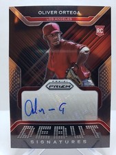2022 Panini Prizm Oliver Ortega Debut Signatures Rookie Auto #DS-00 RC Angels