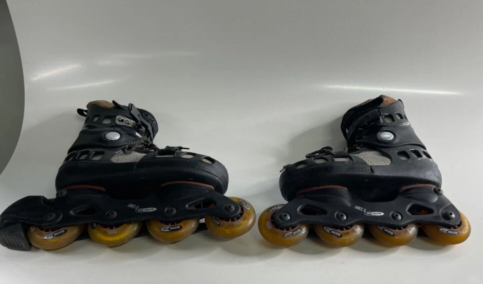 Hy Skate ABEC-5 Inline Skates Rollschuhe Größe 40 grau schwarz - Bild 3 von 4