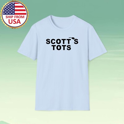 Scott's Tots Men's Light Blue Size S-5XL