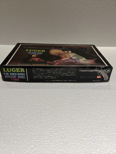 Vintage L&S Luger P.08 Artillery Model Japan 1:1 Scale Model KIT SUPER RARE NOS - Picture 15 of 21