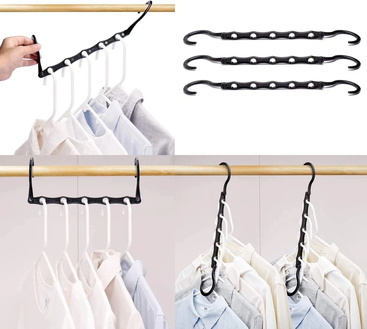 Closet hangers organizers deals