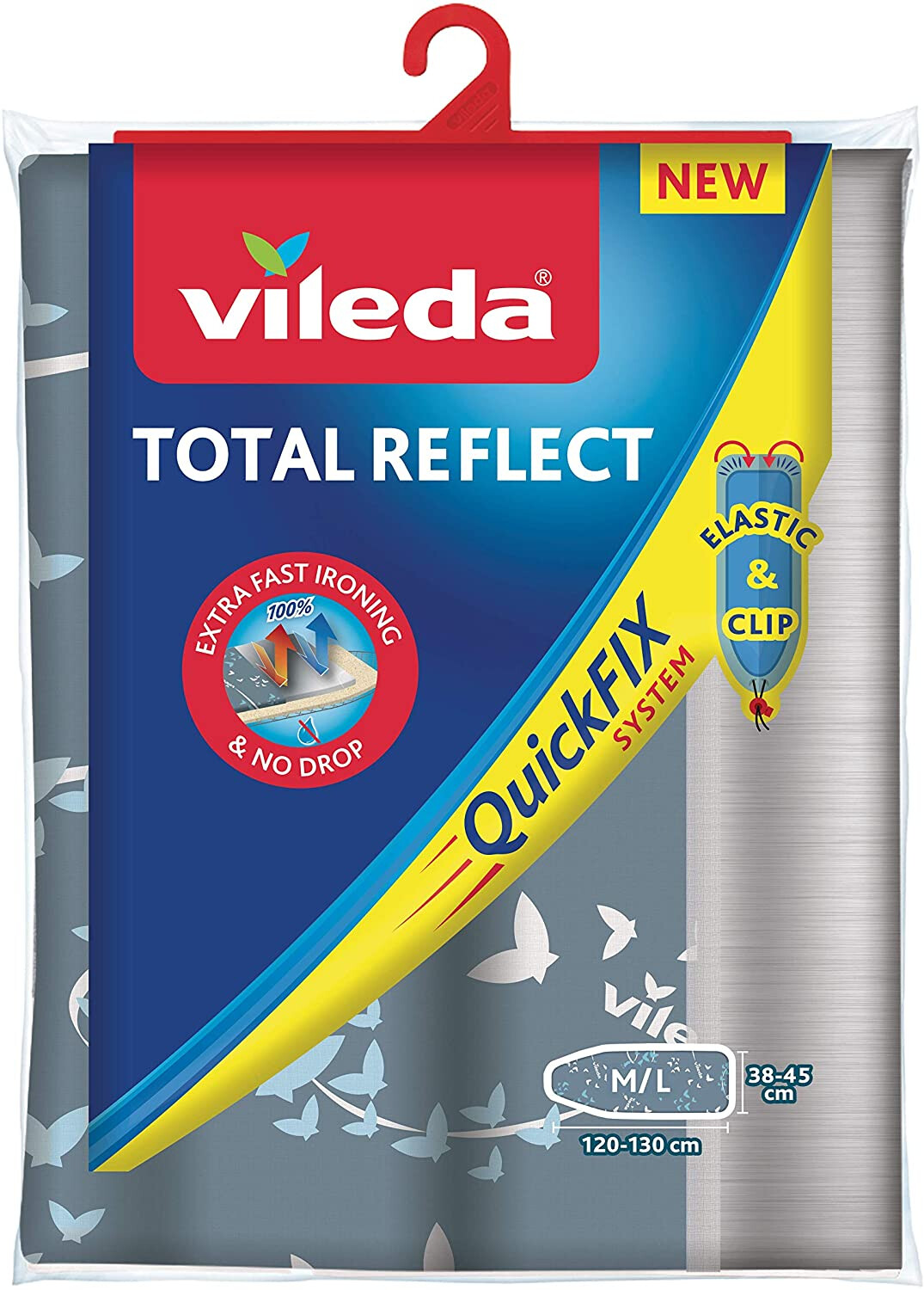 Модель Vileda Total Reflect Bügeltischbezug Универсальная форма для брюк Bügelbrett 120-130 см
