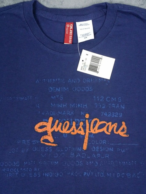 guess script t shirt