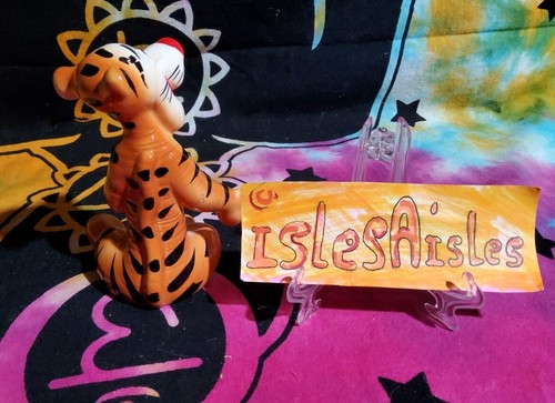Tigger Ceramic Porcelain Figurine Statue 4" Made in Japan Winnie the Pooh Disney - Picture 2 of 2
