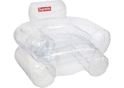 Supreme Inflatable Chair 箱付き SUPREME Inflatable Chair Clear box logo camp cap F/W 18 | eBay