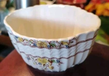 Vintage Copeland of Spode, England "Buttercup" Pattern Lidless Sugar/Sauce Bowl