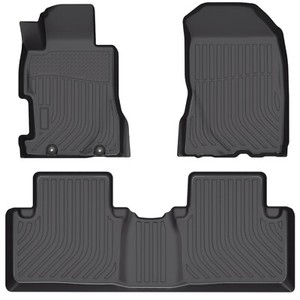Car Floor Mats Rubber Liners For 2006-2011 Honda Civic All Weather