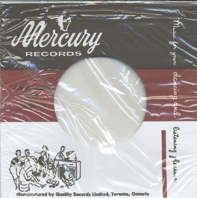 Schallplattenhülle - Record Sleeve - (10) Mercury, Canada - 45rpm record slee...