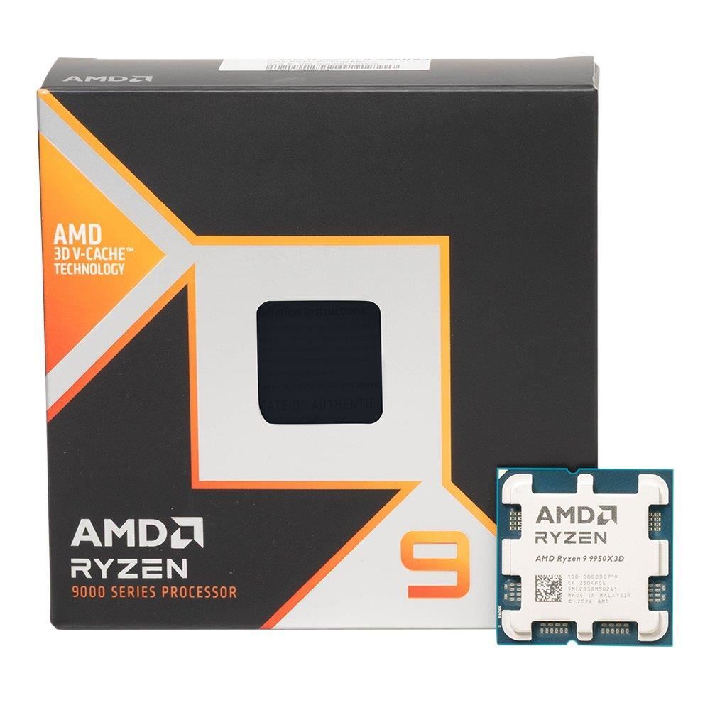 AMD Ryzen 9 9950X3D 16 CORE SEALED NEW DESKTOP PROCESSOR