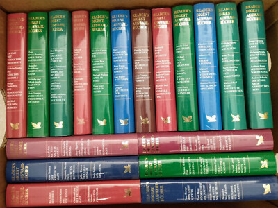 18 Reader's Digest Auswahlbücher vom Verlag Das Beste   Leder, Golddruck..