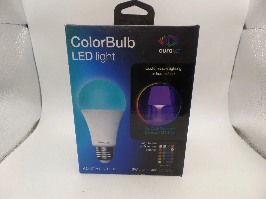 AuraLED ColorBulb (Remote) – Tzumi®