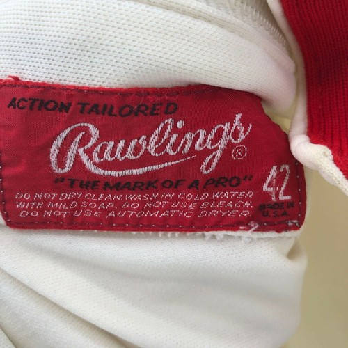 Camiseta de béisbol vintage Rawlings 42 WP Patriots Zide’s Sport Shop Marietta Ohio - Imagen 8 de 9