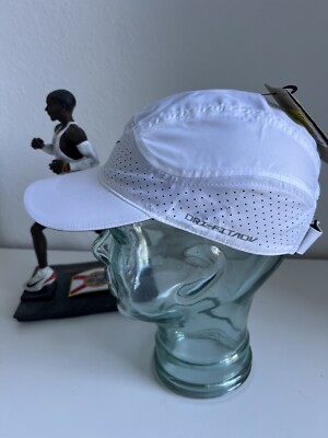 Nike Tailwind Hat Cap Dri-Fit White 5 Panel Lightweight Run Unisex Running Adult