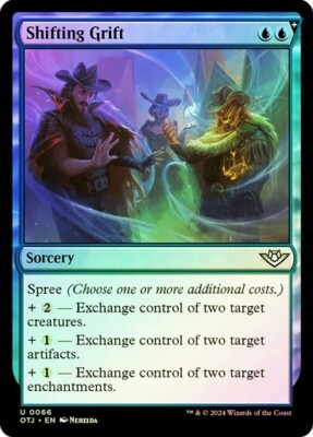 Shifting Grift (0066) - Outlaws of Thunder Junction - Uncommon (Foil)