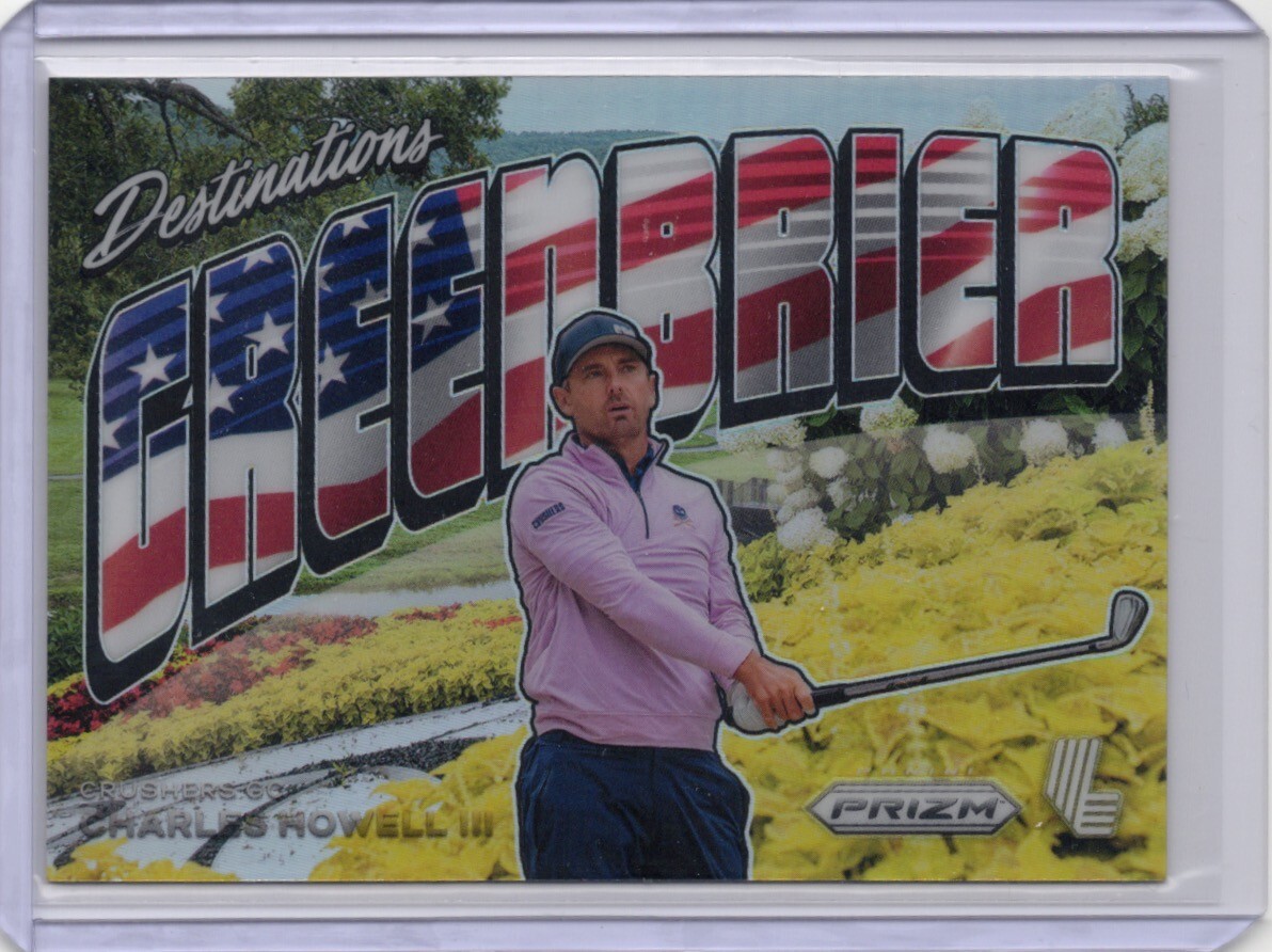 2024 Panini Prizm LIV Destinations Charles Howell III #12 Golf Card