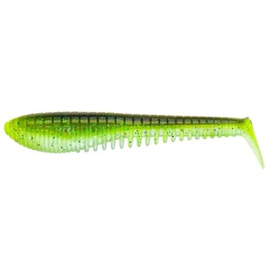 Pontoon21 Awaruna EVO 5.0 1301 Pumpkin-Chartreuse-Pearl, 3 pcs., Lenght inch....