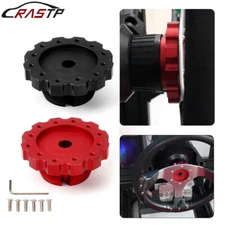New Black/Red 74mm Steering Wheel Adapter Converter for PXN V10 Steering Wheel