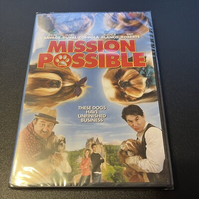 Mission Possible (DVD, 2018) Dogs Kids Comedy Adventure NEW SEALED