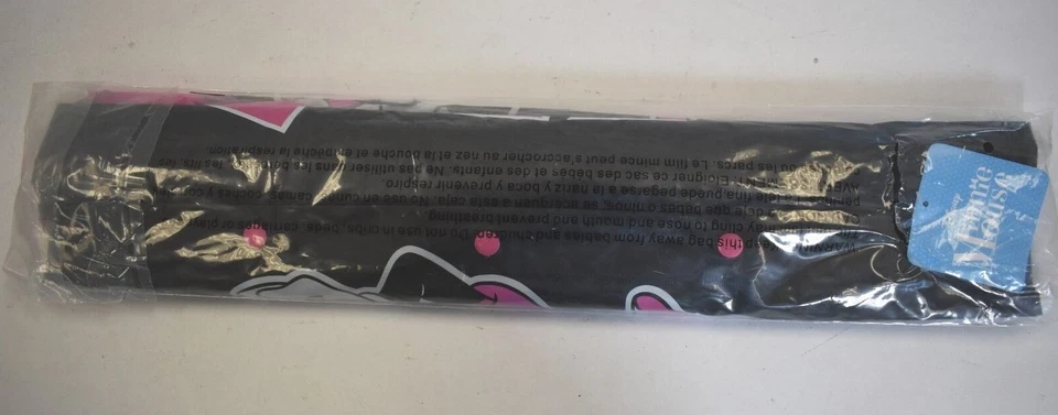 Juego de 2 piezas paraguas para niños Disney Minnie Mouse con poncho de lluvia a juego rosa negro Foto 4 de 4