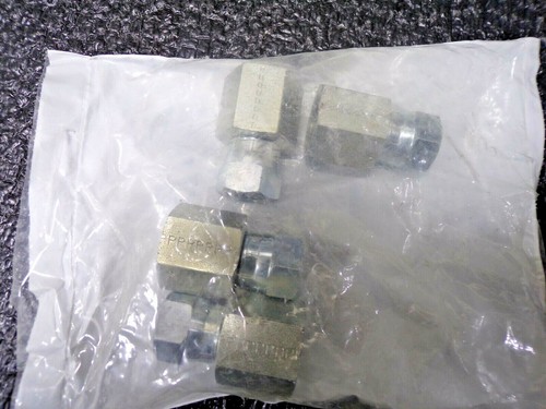 1/2" Tube OD x 1/2-14 Thread 37° Flared Tube Swivel Nut Female Connector, 4PK RG - Picture 7 of 7