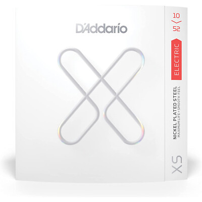 D'Addario XSE1052 Light/Heavy Coated Electric Guitar Strings, 10-52