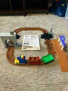 paw patrol adventure bay railway track set