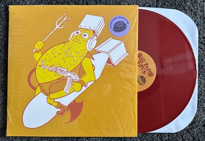Rickshaw Billie's Burger Patrol - Big Dumb Riffs - VINYL LP - Maroon