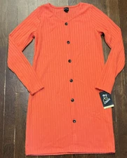 Art Class Girls' Cozy Pullover Long Sleeve Dress Pink Size XL (14/16) - (R4P6)