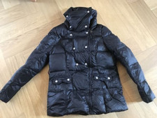 Womens Ladies Black Cherokee Heritage Puffer Warm Coat Jackets Uk 16