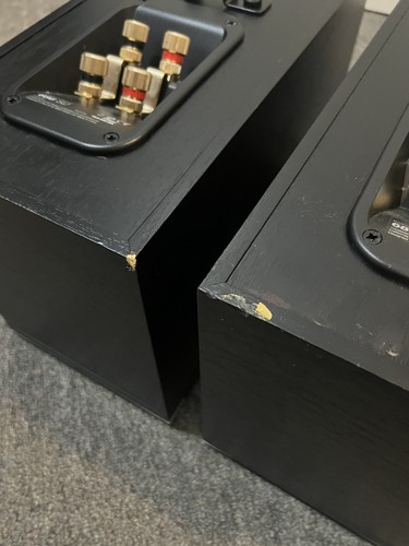 BOWERS & WILKINS B&W 686 S2 BLACK PAIR BOOKSELF SPEAKERS ~ READ ~ - Picture 24 of 24